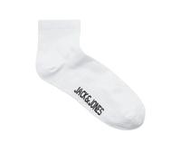 Jack & Jones Chaussettes courtes homme JACLEON Pack 3 paires Blanc Taille unique EU