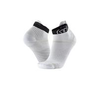 Sidas Chaussettes Run Feel – Fines pour course à pied sur route – Mixte Blanc 37-38
