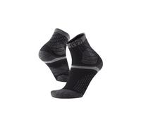 Sidas Chaussettes de trail Trail Protect – Renforts cheville & orteil, antidérapant – Noir/Gris M/L