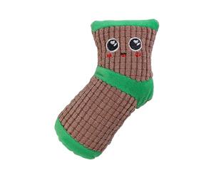 Chaussettes silencieuses pour chiens à mâcher avec chiots Chaussettes silencieuses pour chiots à mâcher Chaussettes robustes et douillettes pour chien Chaussettes douces pour chiens Rkz486 (C, 20 x 13