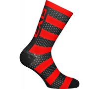 Sixs Luxury Merinos Socks Rouge,Noir EU 35-38 Homme