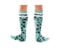 Chaussettes ski Eivy Cheerleader (turquoise cheetah) femme 36-38