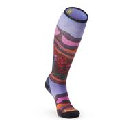 Smartwool - Women's Ski Zero Cushion Floral Field Print OTC - Chaussettes de ski - Unisex S | EU 34-37 - picante