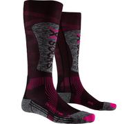Chaussettes X-Bionic Ski Energizer 4.0 noir gris rose femme - 35-36