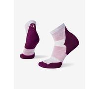 Chaussettes Smartwool Run Ankle rose lilas femme - L