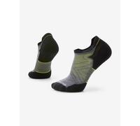 Chaussettes Smartwool Run Targeted Cushion Low Ankle noir gris jaune - S