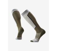 Chaussettes Smartwool Ski Targeted Cush vert kaki gris 1 paire - XL