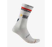 Chaussettes Soudal Quick-Step 2026 Rosso Corsa Pro 18 blanc - S-M
