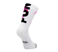 Chaussettes Sporcks Fun Run Blanc Noir, Taille M