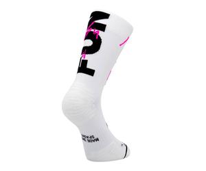 Chaussettes Sporcks Fun Run Blanc Noir, Taille M