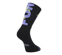 Chaussettes Sporcks Fun Run Noir Violet, Taille L