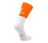 Chaussettes Sporcks Get Shit Done Orange Blanc, Taille M