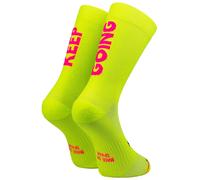 Chaussettes Sporcks Keep Going Jaune 38/40