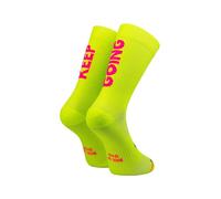 Chaussettes Sporcks Keep Going Jaune, Taille S