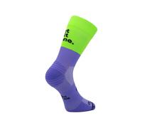 Chaussettes Sporks Get Shit Done Violet Vert, Taille S