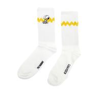 Chaussettes Sport Bavaroises "PEANUTS: SNOOPY" Unisexe Broderie Zigzag Neu