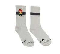 Chaussettes Sport Bavaroises "Pumuckl Grantig" Broderie Unisexe Avec Inscription