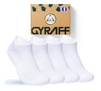 Chaussettes sport coton égyptien (FR/ES, Numérique, 39, 42, Taille normale, Taille normale, Blanc)