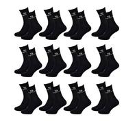 Chaussettes SPORT SERGIO TACCHINI - Pack de 12 Paires 0732X12 NOIR 39/42