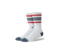 Chaussettes stance boyd pop stitch crew gris rouge