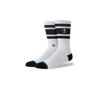 Chaussettes stance boyd skull crew gris noir