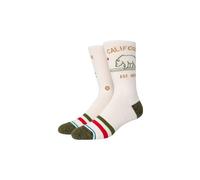 Chaussettes stance california republic 2 blanc