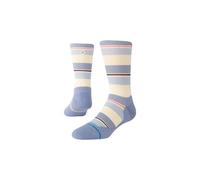 Chaussettes stance milo light crew beige bleu