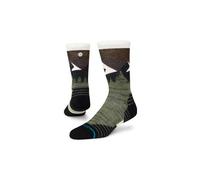 Chaussettes stance performance mid wool crew kaki