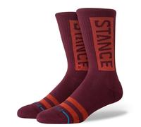 Chaussettes Stance pour hommes ~ OG rouge vin