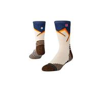 Chaussettes stance slopes wool crew beige bleu