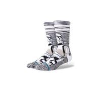 Chaussettes stance the storm trooper crew blanc gris