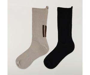 Chaussettes standard adidas x entire studios (2 paires) Black / Light Brown 37-39