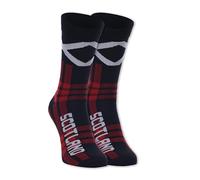 Chaussettes sur le thème du pays, fabriquées dans l'UE (États-Unis, Alpha, L, régulier, Écosse)