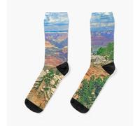 Chaussettes Taille Unique Bright Angel Trail Grand Canyon Nouveauté Fantaisie Motif Fou Équipage Décontracté Pour Hommes Femmes