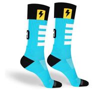 Chaussettes Techniques de Sport pour Homme et Femme - Chaussettes Longues sans Coutures idéales pour Cyclisme, Running, Padel, Basketball et Sports en général - Inshock Barcelona