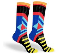 Chaussettes Techniques de Sport pour Homme et Femme - Chaussettes Longues sans Coutures idéales pour Cyclisme, Running, Padel, Basketball et Sports en général - Inshock Barcelona