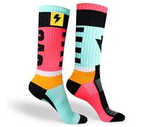 Chaussettes Techniques de Sport pour Homme et Femme - Chaussettes Longues sans Coutures idéales pour Cyclisme, Running, Padel, Basketball et Sports en général - Inshock Barcelona