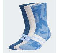 Adidas Chaussettes de sport Terrex Multi 3 Pack – Glow Blue/White/Tech Indigo – Taille 43-45