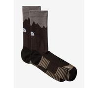 Chaussettes The North Face Mountain Hiking Crew marron foncé - S