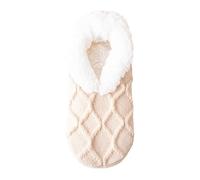 Chaussettes Thermiques,Chaussettes Pantoufles pour Femmes, Chaussettes Pantoufles Douces et Épaisses pour Femmes, Chaussettes Antidérapantes, Chaussettes D'Hiver Chaudes et Confortables, Chaussett