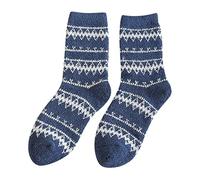 Chaussettes Thermiques Femme Chaussette en Coton Peigné Socquette Fantaisie Chaussettas Anti-Transpiration Chaussetta Ergonomique Chaussettte Standard 100 pour Femmes et Filles