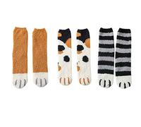 Chaussettes thermiques pour femme - Chaussettes chaudes et antidérapantes - Chaussettes d'hiver douces et douillettes - Chaussettes de chalet mignonnes - Chaussettes douillettes - Idées cadeaux