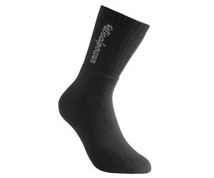 Chaussettes thermiques Woolpower 400 - Avec logo, 84240047, Noir , 45