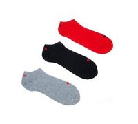 Chaussettes Thin 3 paires Rouge Pointure 35-38 Adulte Homme