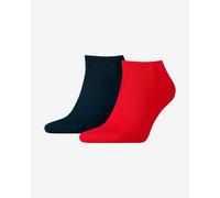 Chaussettes Tommy Hilfiger Sneaker rouge noir (2 paires) - 43-46