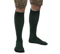 Chaussettes torsades classiques pour costume traditionnel/folklorique - 39-42 - Vert
