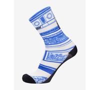 Chaussettes Tour de France 2025 Arrivée Arc de Triomphe blanc bleu - XS