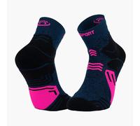 BV Sport Trek GR Mid Polyamide - Chaussettes randonnée Bleu Marine / Rose 36 - 38