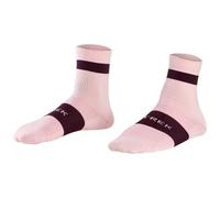 Chaussettes trek race quarter rose