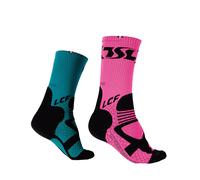 TSL Chaussettes Outdoor Trail Bleu/Rose - 39-42